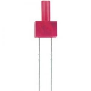 Image of LED wired Green Cylindrical 2mm 10 mcd