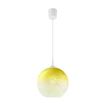 Image of Lamkur Lighting - Dome Pendants Yellow, 1x E27