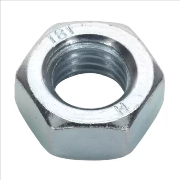 Image of Genuine SEALEY SN14 Steel Nut M14 Zinc DIN 934 Pack of 25