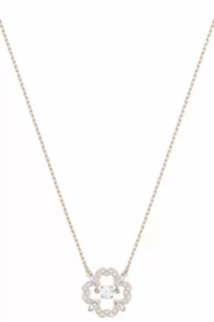 Image of Ladies Swarovski Jewellery Sparkling Dance Flower Necklace 5408437