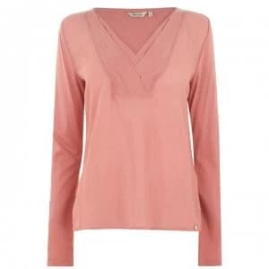 Image of Salsa V Neck Blouse - 2042