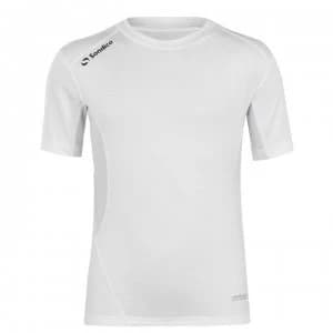 Image of Sondico Core Baselayer Short Sleeves Juniors - White