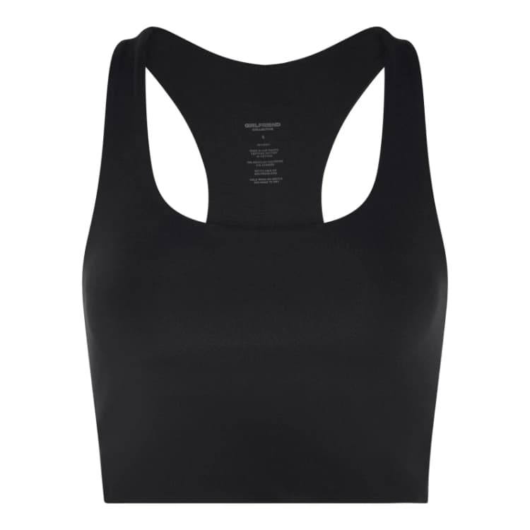 Image of Girlfriend Collective Sports bra Girlfriend Collective Paloma Noir Female XS 1002-JB