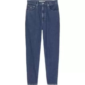 Image of Tommy Jeans Mom Jean Uhr Tprd Nos 6011 - Blue
