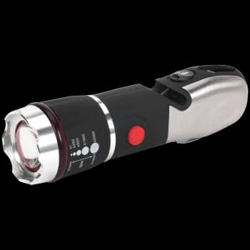 Image of Sealey Emergency 3w LED Torch Multi Tool and Torch Silver