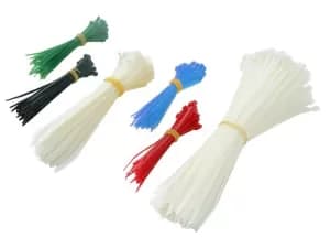 Image of Faithfull Assorted Barrel Cable Ties