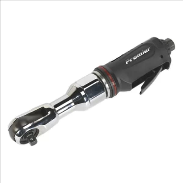 Image of Genuine SEALEY SA607 Air Ratchet Wrench 3/8Sq Drive Premier