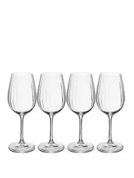 Image of Mikasa Treviso White Wine Glasses - Set Of 4