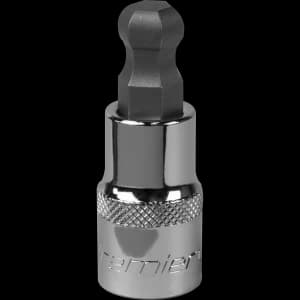 Image of Sealey 1/2" Drive Ball End Hexagon Socket Bit 1/2" 12mm