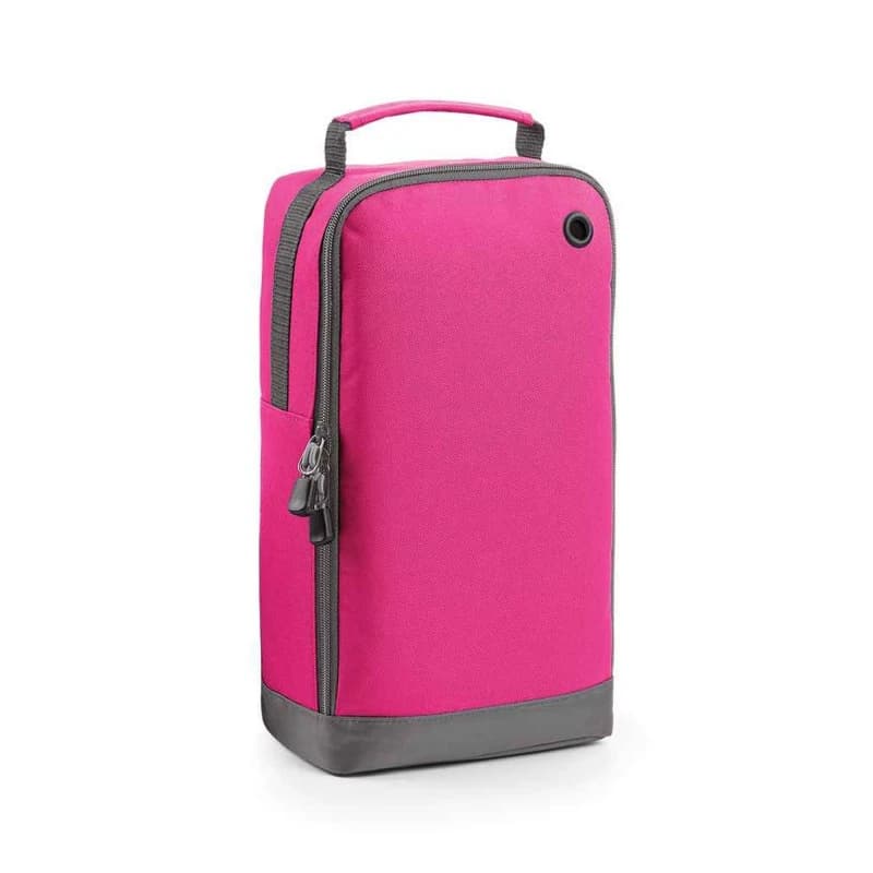Image of Bagbase Mens Athleisure Sports Shoe Bag in Fuchsia Fuchsia Male