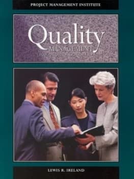 Image of Quality Management for Projects and Programs by Lewis R. Ireland Paperback