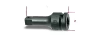 Image of Beta Tools 720/20 1/2" Drive Impact Extension Bar 75mm 007200818