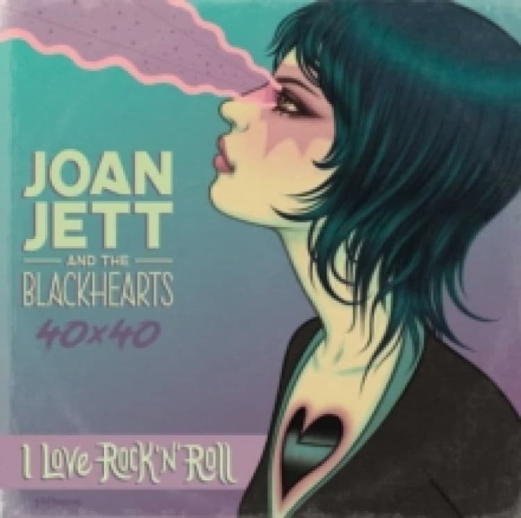 Image of Joan Jett & The Blackhearts 40x40: Bad Reputation / I Love Rock-n-Roll : Bad Reputation / I Love Rock-n-Roll Paperback / softback