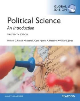 Image of Political Science an Introduction Global Edition by Michael G. Roskin Paperback