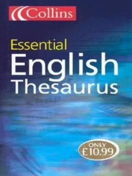 Image of Collins Essential English Thesaurus Hardback