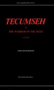 Image of Tecumseh by John Richardson Book