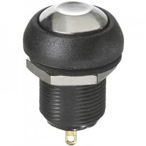 Image of APEM ILR3SAD6 Pushbutton 24 Vdc 2 A 1 x OffOn IP67 momentary