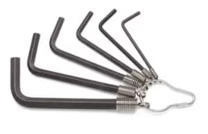Image of Beta Tools 96 N/ST6 6pc Offset Hexagon Key Wrench Set Burnished 000960640