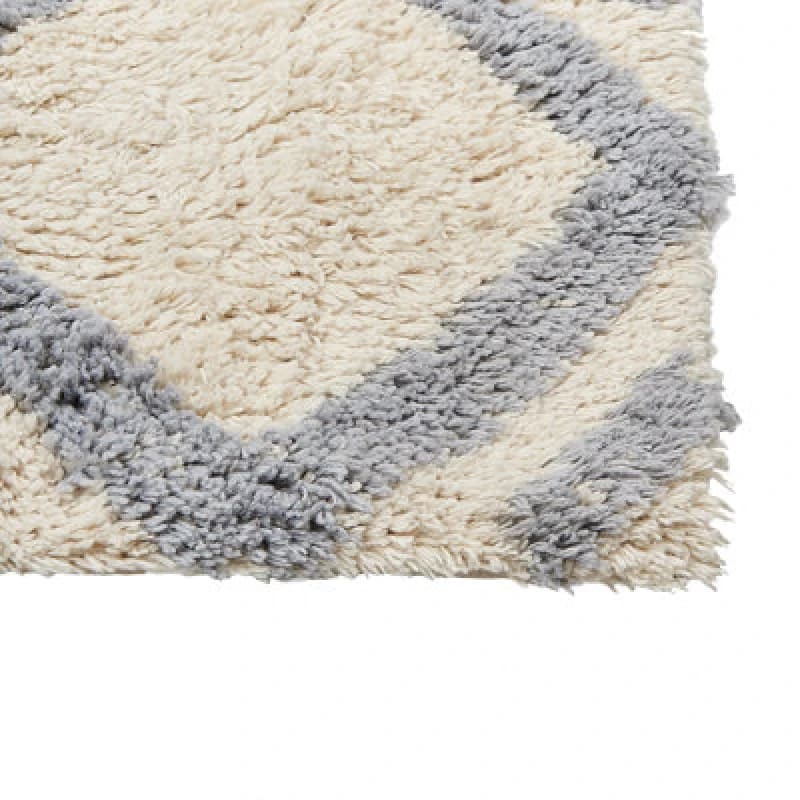 Image of Beliani Rug Nevsehir Beige 160 X 230 Cm Cotton