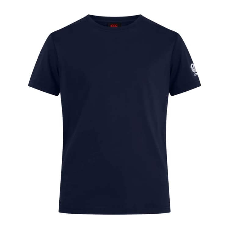 Image of Canterbury Club Plain T-Shirt Juniors - Blue Blue 5 - 6 Years