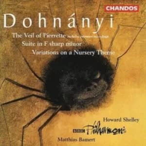 Image of The Veil of Pierrette Etc by Howard Shelley CD Album