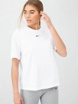 Image of Nike NSW Essential T-Shirt - White, Size 2XL, Women