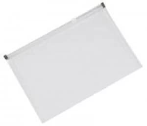 Image of Qconnect Doc Wallet Zip A5 Transparent - 10 Pack