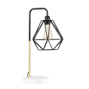 Image of Talisman Industrial Black Table Lamp
