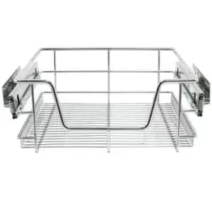 Image of Kitchen Pull Out Storage Baskets - 400mm Wide Cabinet (2 Pack) - Kukoo