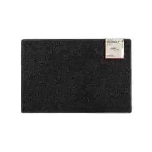Image of Oseasons Plain Small Doormat - Black