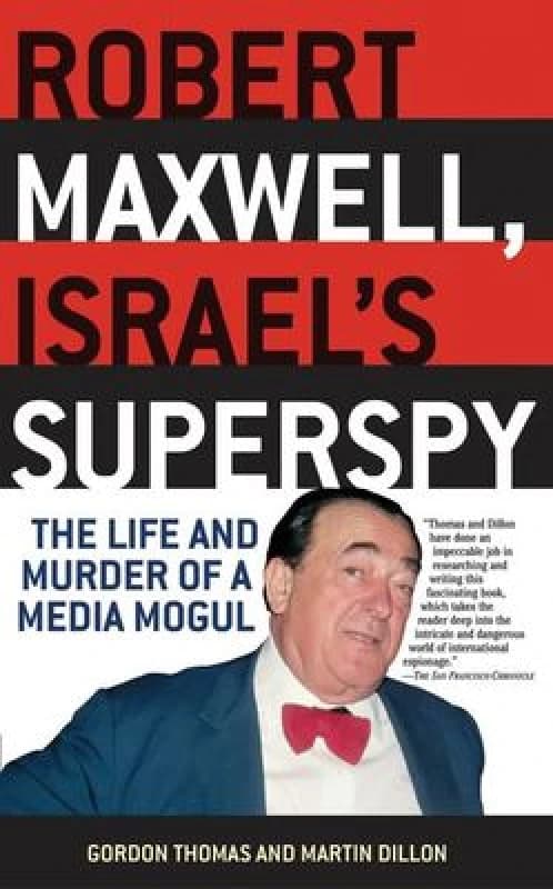 Image of Robert Maxwell Israels Superspy by Gordon Thomas Book
