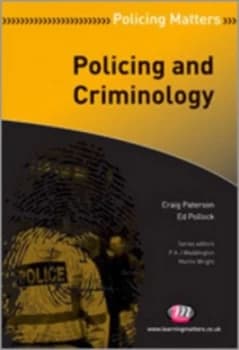 Image of Policing and Criminology by Craig Paterson Book