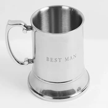 Image of Amore By Juliana Metal Tankard - Best Man