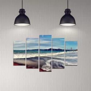 Image of 5DMDF-33 Multicolor Decorative MDF Painting (5 Pieces)