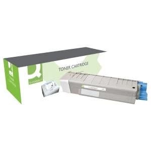 Image of Q-Connect Oki Remanufactured Yellow Laser Toner Ink Cartridge High Capacity