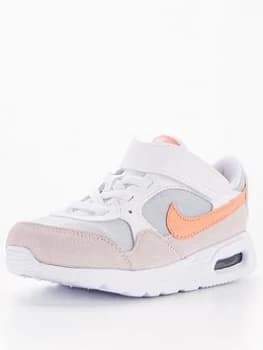 Image of Nike Air Max SC - White/Red , White/Red, Size 5