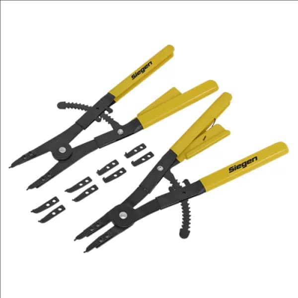 Image of Genuine SEALEY S0554 Circlip Pliers Set Internal/External 400mm