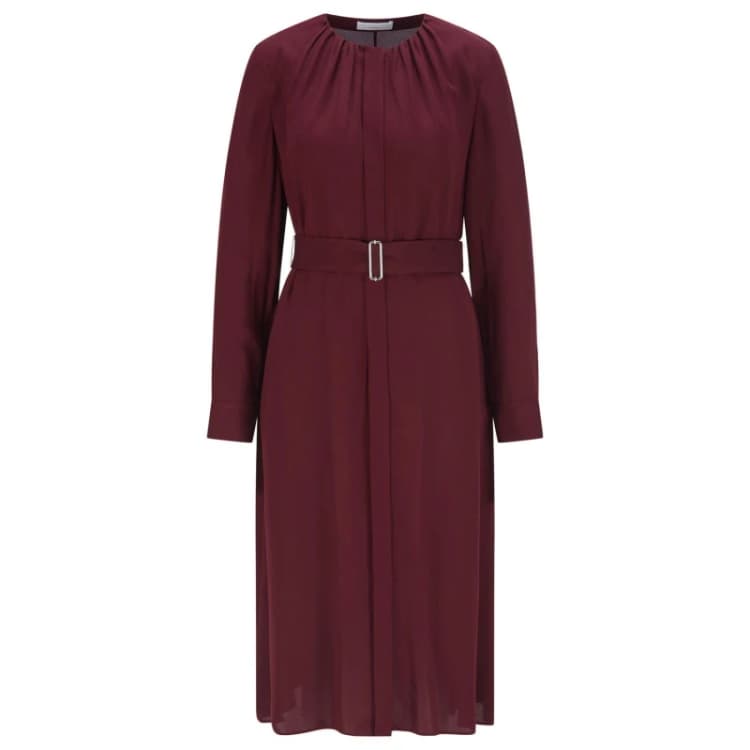 Image of Boss Dibanora1 Dress Red female 8