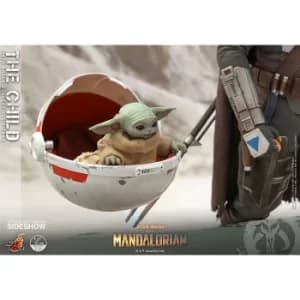 Image of Hot Toys Star Wars The Mandalorian Action Figure 1/4 The Child 9 cm