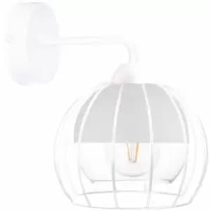 Image of Keter Solo Wall Lamp White, 25cm, 1x E27