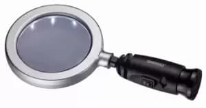 Image of Teng Tools 587H 4" Magnifying Glass With 14 LED Light Ring - Hand Held