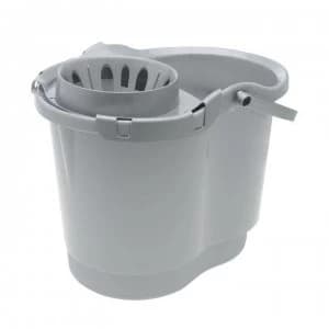 Image of Premier Mop Bucket and Squeezer - Grey