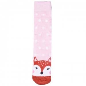 Image of Totes Single Print Socks - Orange Fox