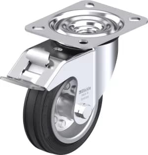 Image of Blickle 281402 Device swivel castor 100 mm with locking device Type misc. Guide