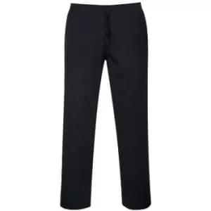 Image of Portwest C070 Drawstring Chef Trousers Black XL 29"
