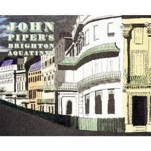 Image of John Piper's Brighton Aquatints Hardback Powers, Alan