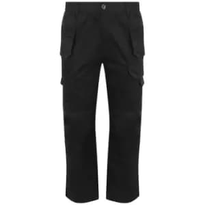 Image of PRO RTX Mens Pro Tradesman Trousers (XXL R) (Black)