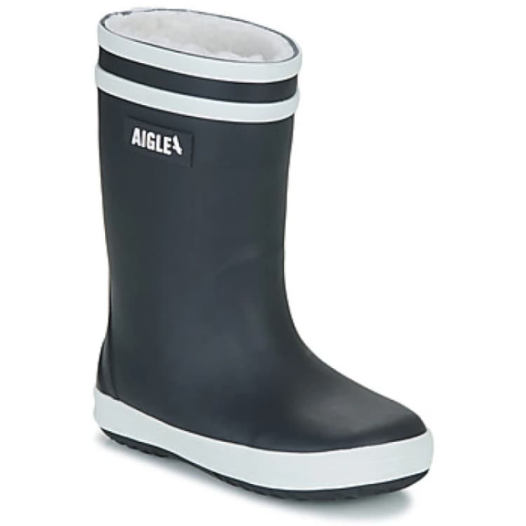 Image of Aigle LOLLY POP FUR2 boys's Children's Snow boots in Blue