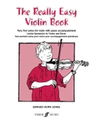 Image of really easy violin book very first solos for violin with piano accompanimen