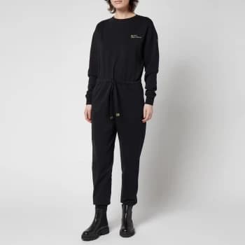 Image of Barbour International Womens Silverstone Jumpsuit - Black - UK 8